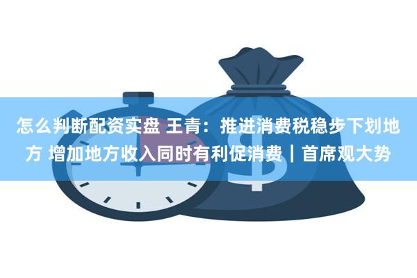 怎么判断配资实盘 王青：推进消费税稳步下划地方 增加地方收入同时有利促消费｜首席观大势