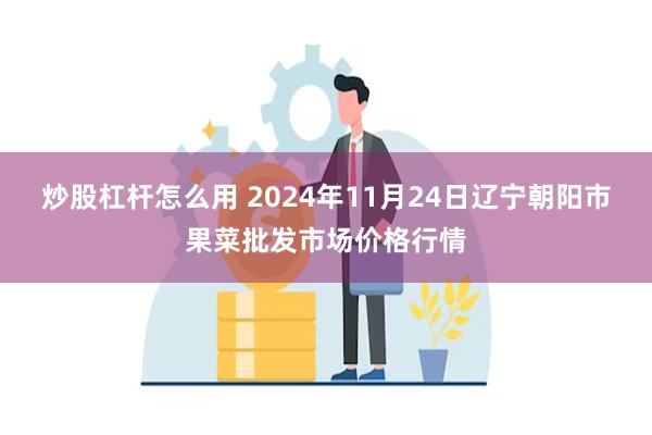 炒股杠杆怎么用 2024年11月24日辽宁朝阳市果菜批发市场价格行情